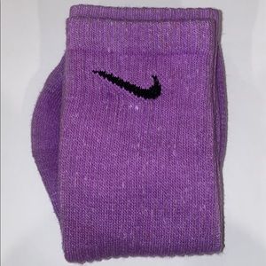 purple nike socks